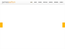 Tablet Screenshot of jamessefton.com